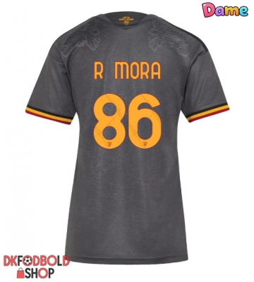 AS Roma Rodrigo Mora #86 Tredje trøje Dame 2026-27 Kort ærmer AS Roma Rodrigo Mora #86 Tredje trøje Dame 2026-27 Kort ærmer